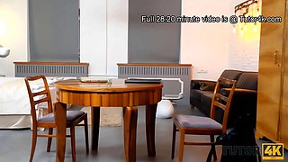 Tutor4k. guy bangs intelligent mature lecturer in all positions she enjoys