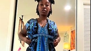 Hot Black Maid Does Some Webcam Black and Ebony