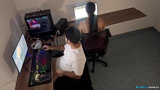 Office pals end up in a night of hard-core unload fucky-fucky and fine fellatios!