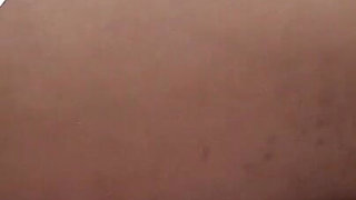 A Virgin Girl Playing with Big Dildo at Her Asshole