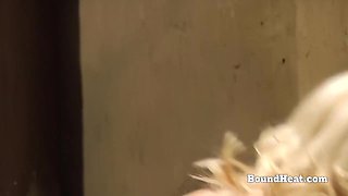 Two Lesbian Slaves Undressing And Taking A Bath To Prepare For Dominant Mistress