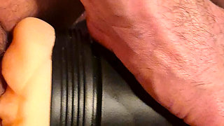 Male sec toy in a truck