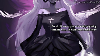 Carmilla Carmine caught her employee masturbating in the office (Dildo JOI)