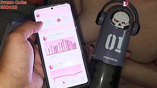 The Skull Man Toy From Beyourlover Is so Realistic That He Cums Inside While I'm Sucking His Balls