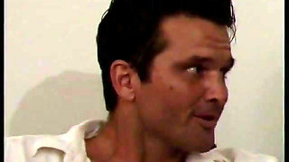 Sexy Blond Sex Fiend in Black Lingerie Gets Doggystyle Pounding and Deepthroats