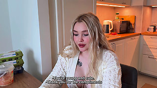 I Licked My Neighbor's Pink Pussy and Gave Her a Creampie!