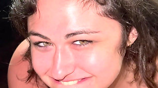 Sucking His Hard Cock in the Morning!