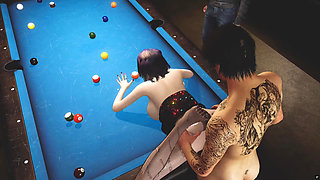 3D Big Boobs Slut MILF Cheating with Big Cock in Pubic