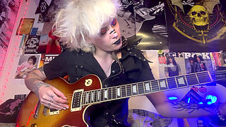 Your Goth Stepsis Glitterqueen1999 Gives You JOI Before Her Concert - Taboo Fetish Goth Cum Countdown