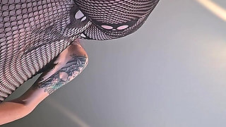 73 Giantess Cooks Stuffed Shells - Tiny Man Tied to My 8 Inch Heel POV