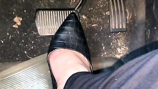 Close up foot fetish on cam
