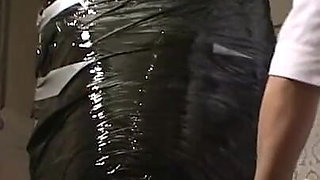 Doctor humiliates an old pig and fingers him