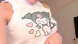 FLASHING AND TEASING TIKTOK TRANS FefiKitten Cutie