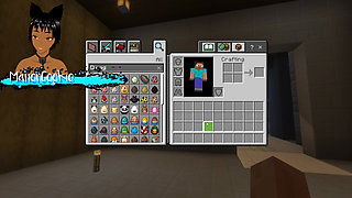 Minecraft Bedrock Girl Mobs - Lets play some Minecraft with some hot girls