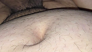 Step mom hand hold tight step son big dick in erection for her husband