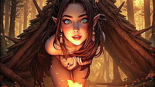 Thessia and the Hunter PART 1 ASMR JOI Ahegao Face