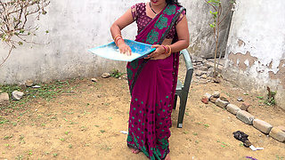 Indian mausi visiting house for weekend and fuck in house step son