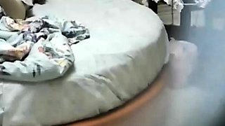 Cute amateur Asian web cam girl teases her great body