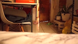 My Chubby Pregnant Girlfriend Sends Me a Video of Herself Putting on Her Thong