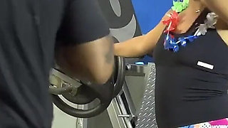 Hot Student Fucked At The Gym