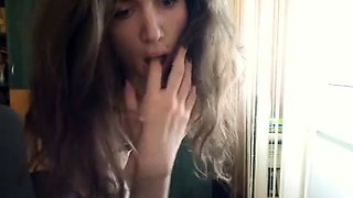 Teasing Hairy Brunette Amateur (Uncensored)