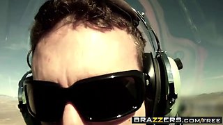 Hot milf (Lisa Ann, Jordan Ash) nail in top suspended a sex parody - brazzers