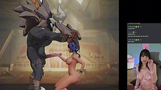 Enormous Jizz-shotgun Lawachurl ravaged Candace on her b-day ? Genshin Influence Manga porn