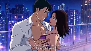 Stepson share bed with stepmom and seduce her in hotel