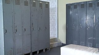 Balls deep at the milf's fitness