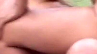 Trailer Trash Cougar Gets All Holes Filled Outdoors
