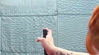 Two Curvy MILF's Armwrestling at the Gym