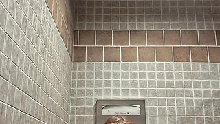 Big Beauty Nurse Vicki Dances and Strips in the Bathroom!