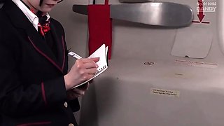 Summer season uniform upskirt exposed