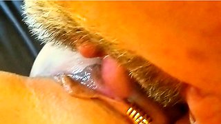 Licking Candy Van Niekerks clit and pussy