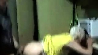 American Amateur Fucks a Dirty-Talking Granny in Doggy Style