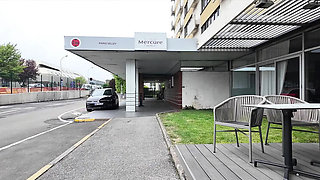 Maria Espino Submissive Slave: French Amateur BDSM with Big Natural Tits & Real Orgasm (Part 4)