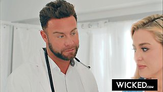 Busty Doctor Lea Lexis Deepthroats Big Cock Then Rides Hard