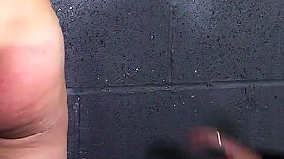 Chained Spread-eagle to the Cell Wall, Slave Mila Bawls Out as Lady Sara Borgia Punishes Her Defiance with a Harsh Strap