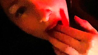 Blonde emo amateur solo masturbation