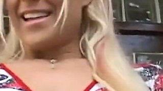 Beautiful Young Blonde Ass Fucked and Cumshot in Mouth by Big Cock