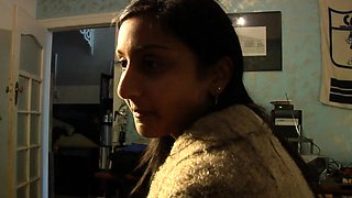 Beautiful amateur brunette lesbians at play