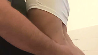 My Favorite Schoolgirl Came to See Me During My Shower