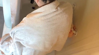 POV Hana in Shower Time POV Video