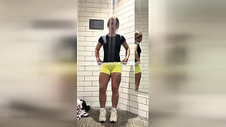 18yo's First Time Anal - Ass Destroyed by Two Muscular Guys Live on TikTok - She Begged for More!
