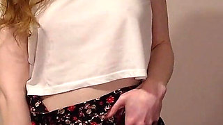 Redhead Striptease