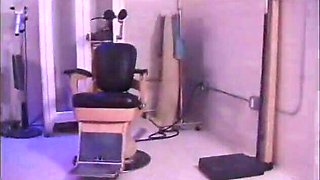 2 blondie dominatrixes in spandex pour super-steamy candle paraffin wax on young gimp damsel
