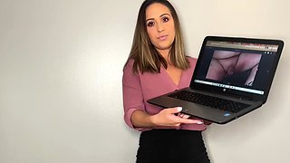 Upskirt babe dirty commeting small dicks