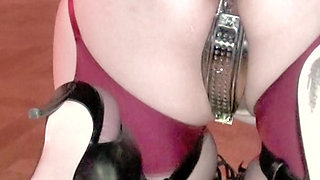 Slave Doll Aaruna Diary 6 (wax Dripping Urination Rope Bondage Orgasm Squirting Control Chastity Belt Butt Plug)