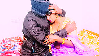 Indian Beautiful Stepmom and Stepson Fucking