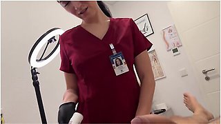Eva Keks In Laser On Balls, Dick In Her Throat
